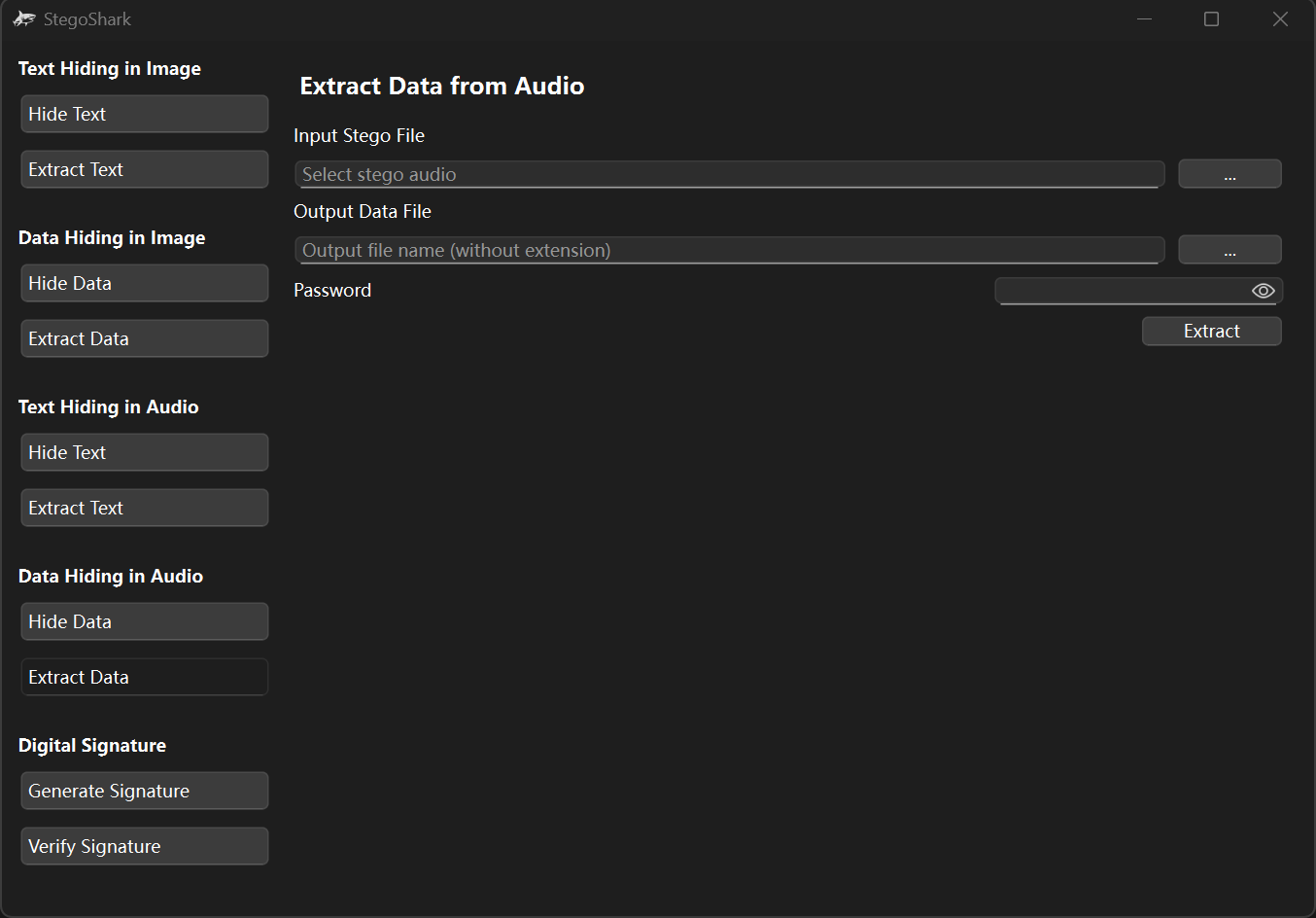 Extract Data from Audio