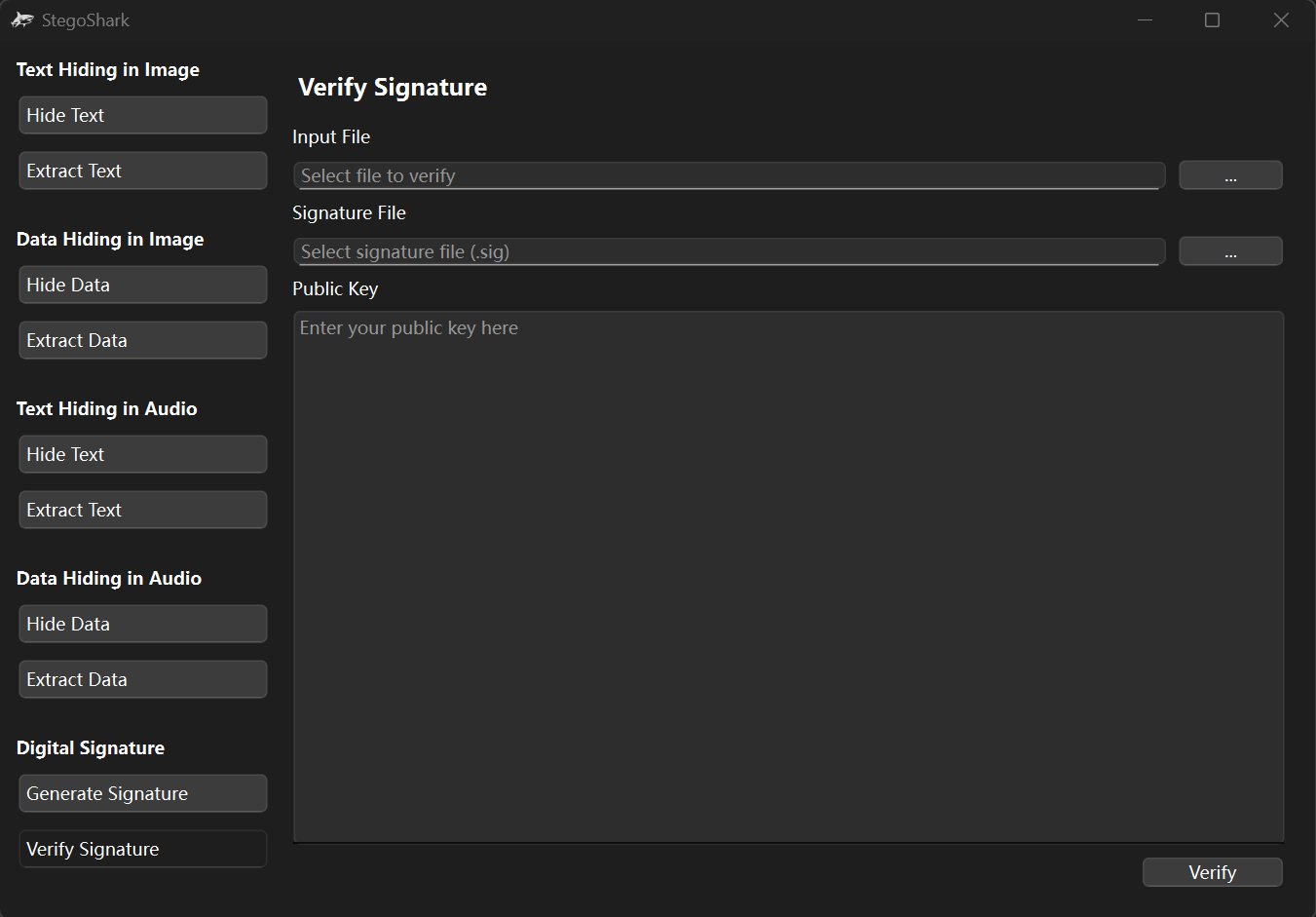 Verify Digital Signature